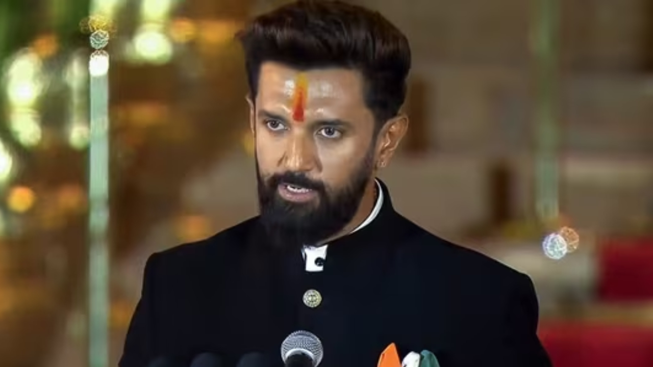 Chirag Paswan takes oath as Minister in PM Modi's cabinet